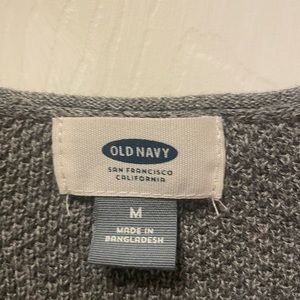 Gray old navy sweater medium